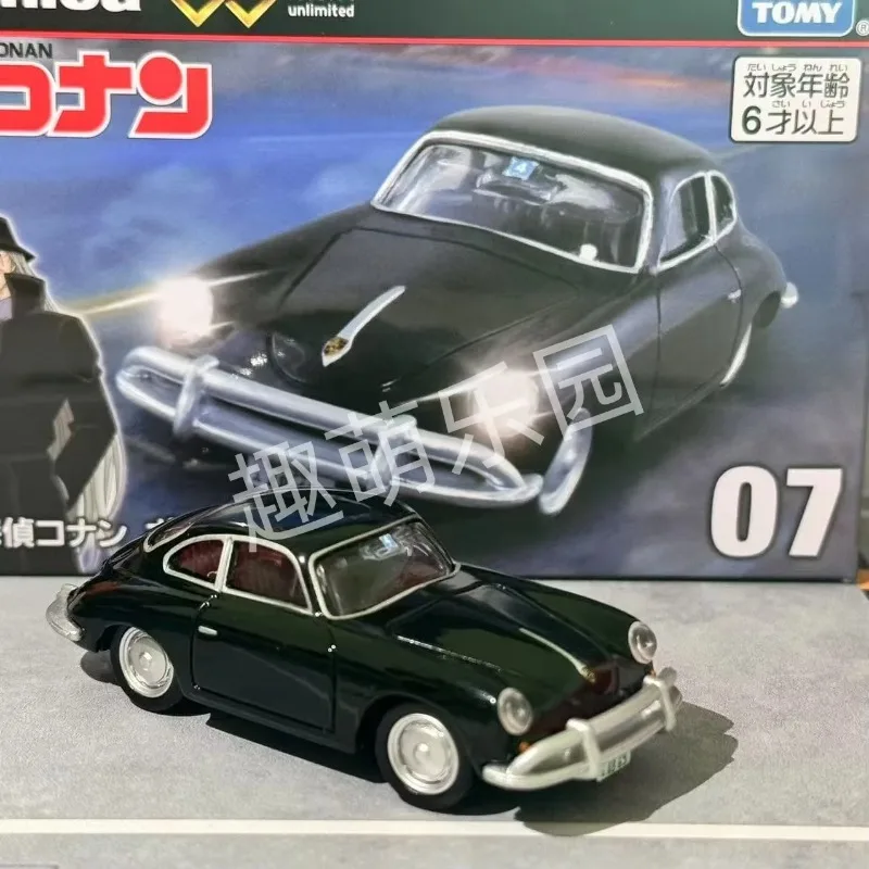 Takara Tomy Tomica Premium Unlimited 07 Detective Conan Porsche (Jin) Alloy Car Diecast Model Replica Series Children Gifts Toys