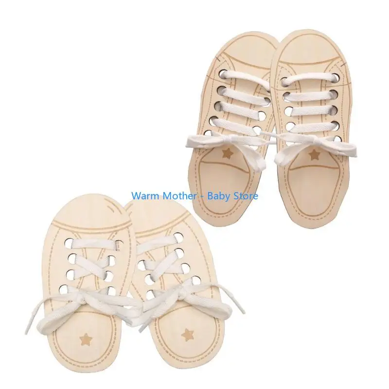 Dzieci uczą się wiązać zabawkę dla dzieci z zabawkową zabawą zabawki buty do nauki zabawki 57qe