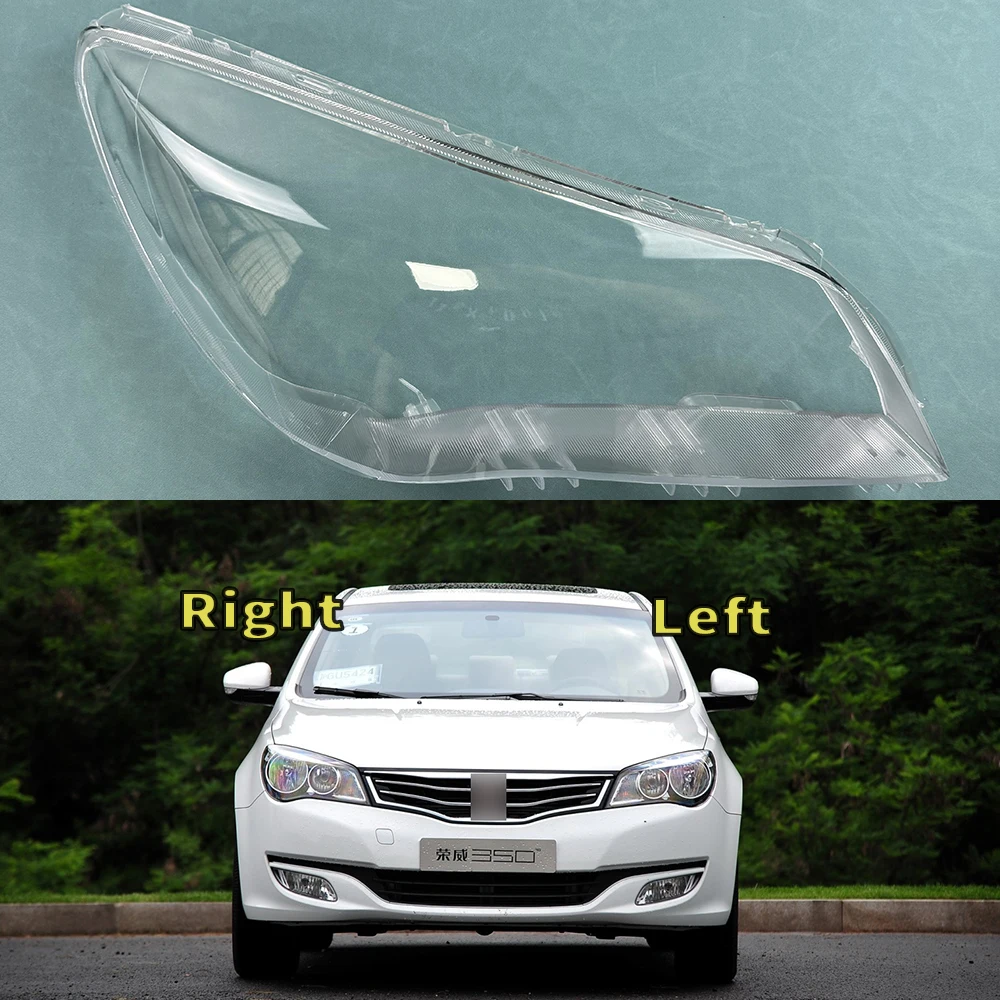 

For Roewe 350 2010 2011 2012 2013 2014 2015 Transparent Headlamp Cover Lamp Shade Front Headlight Shell Lampshade Lens shell