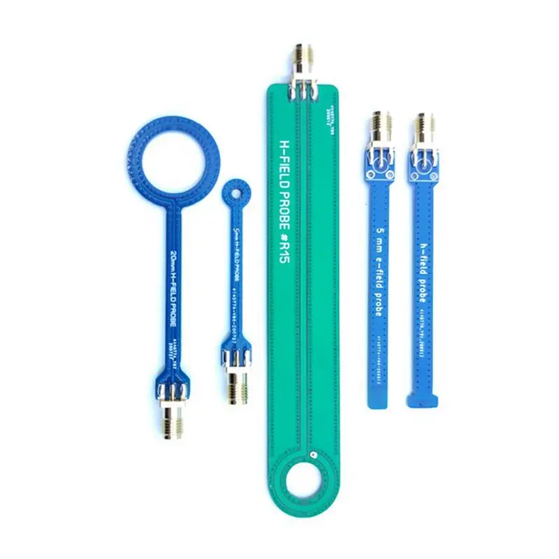 AB42-10Pcs PROBE EMC EMI Near Field Probe Conducted Radiation Correction Simple Magnetic Field Probe Kit