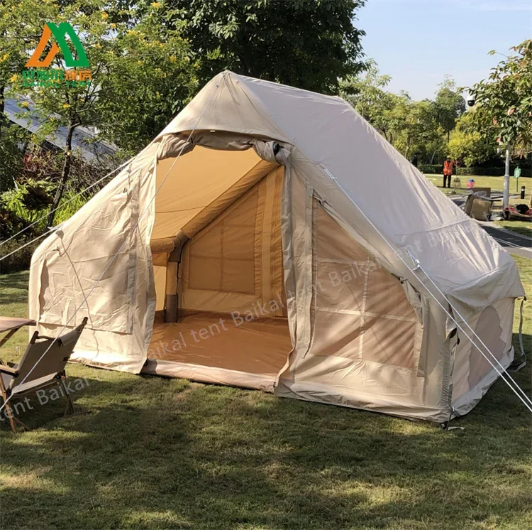 

Waterproof Air Inflatable Camping Cotton Canvas Tents