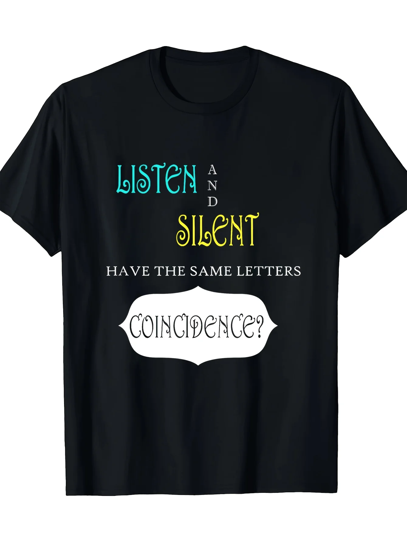 Men'S Casual Patterned T-Shirt - 