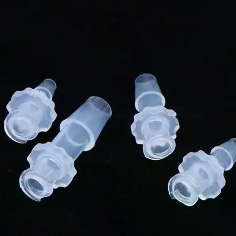 Adaptateur Luer Lock, connecteur PP de petite taille, raccord de tuyau de valve d'air portable pour le dosage de colle en extérieur et le sous-conditionnement de liquides