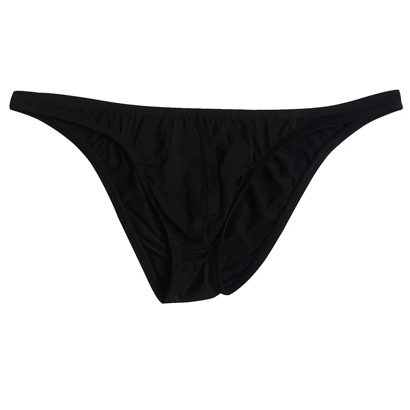 1 قطعة سراويل داخلية مثيرة للرجال ملابس داخلية رفيعة للغاية سراويل داخلية منخفضة الارتفاع ناعمة للرجال حزام رياضي أبيض وأحمر لون البشرة شفافة