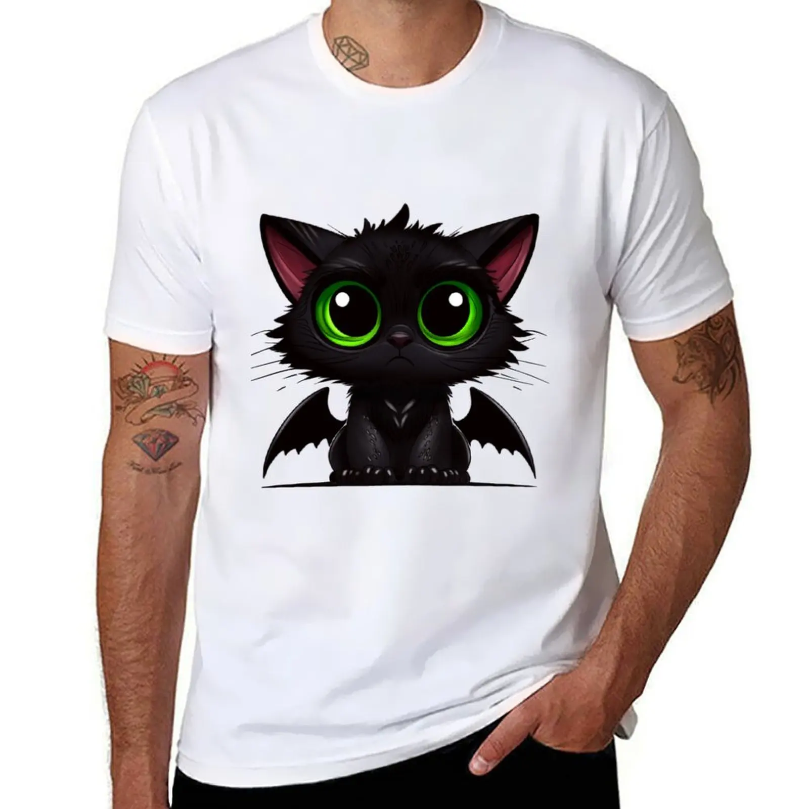 

man man Flying heavy cotton men T-Shirt shirt shirts cat man t for t shirt high quality t cotton