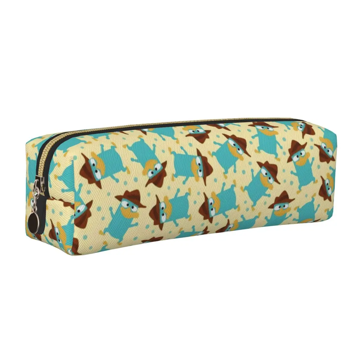 

Креативный пенал Perry The Platypus, милые пеналы с уткой, коробка для ручек для студентов, большая вместительная сумка, офисные подарки, канцелярские принадлежности