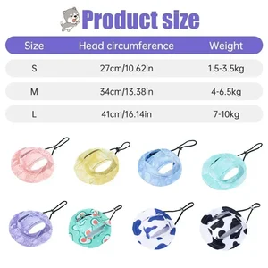 耳の穴のあるペットの帽子大きな中程度の小さな犬用の日焼け止め野球帽子屋外ハイキングハットペット製品のための太陽の帽子 耳障りな10の最高の販売犬の帽子-10