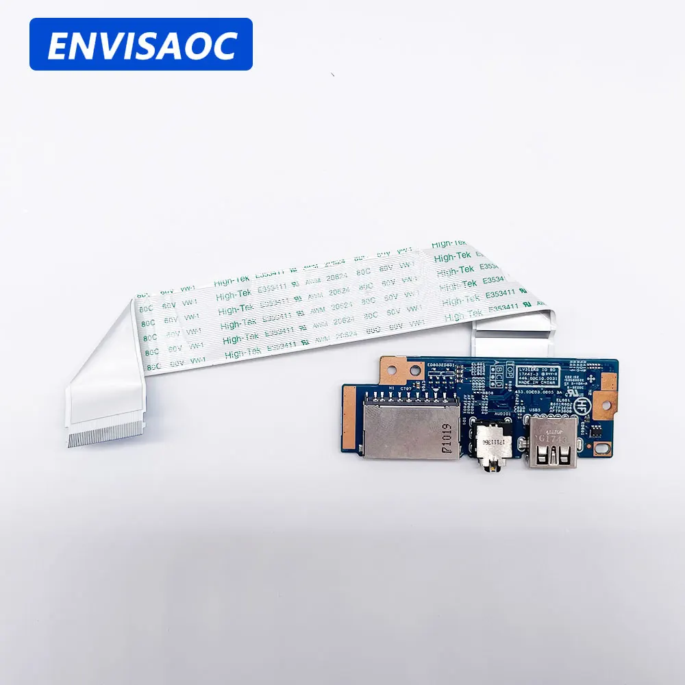 

For Lenovo V330-15 V330-15IKB V330-15ISK V130-15 V130-15IKB V130-15ISK 5-15IKB E53-80 laptop USB Card reader Audio jack board