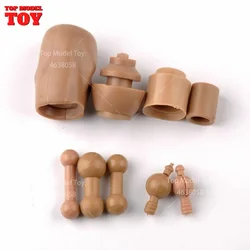 9 Pcs/Set 1/6 Scale Head Carving Neck Foot Body Connector Neck Joint Soldier Accessory Model for 12