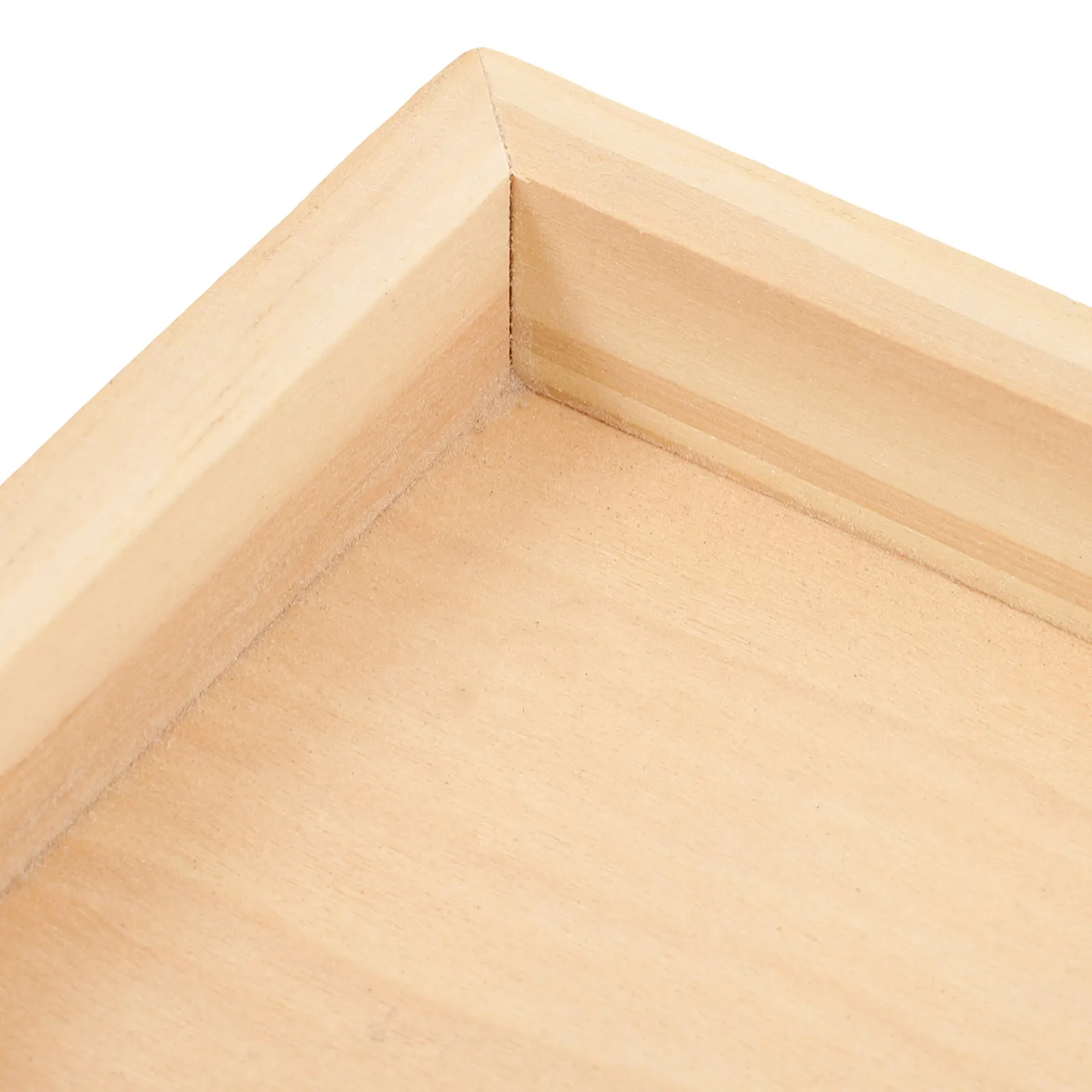 

5Pcs Natural Wood 3D Puzzle Sorting Trays Lightweight Portable Tray for Square Organizer Display Wood Trays