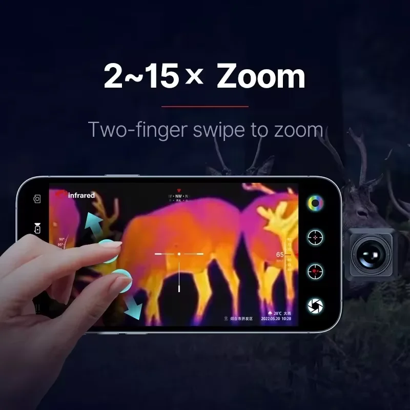 InfiRay T2PRO 256*192 Per Cellulare