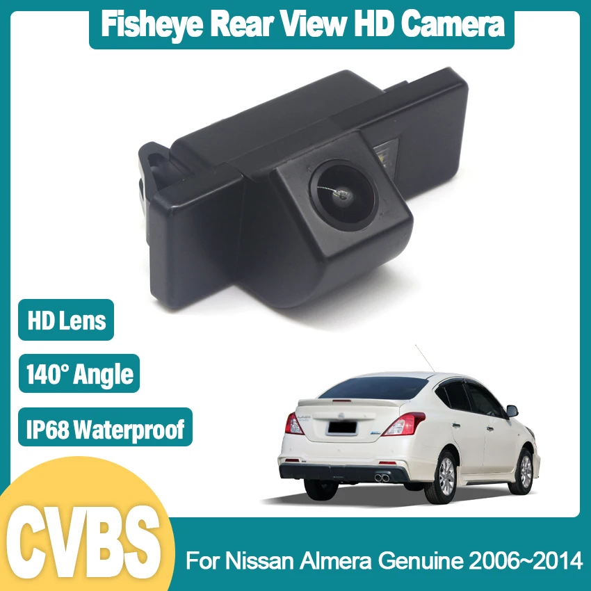 

Car Rear View Reversing Camera For Nissan Almera Genuine 2006~2014 Starlight Night Vision Car Rear View Reverse Backup Camera