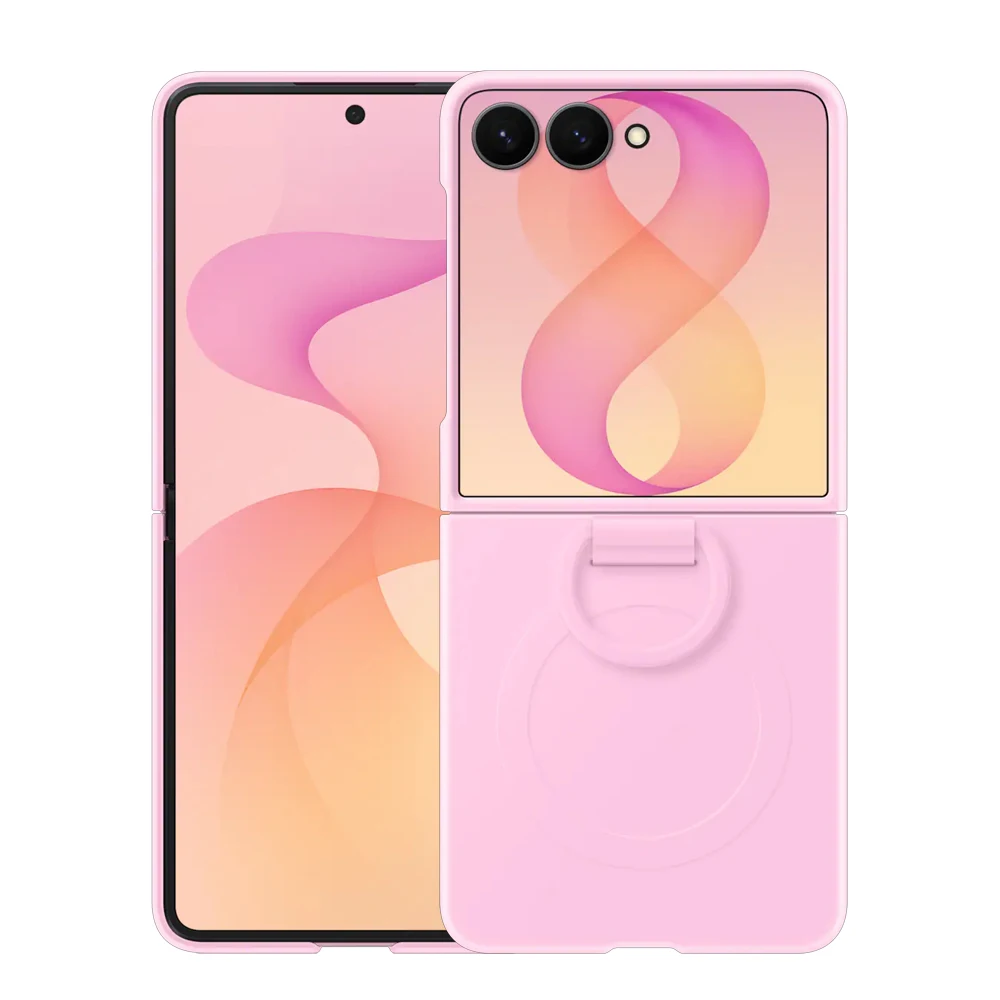 Oryginalne etui Samsung do Galaxy Z Flip8 z silikonowym pierścieniem i magnesem, ochronne etui na smartfon, łatwe do przenoszenia EF-EF776 — zdjęcie produktu 5