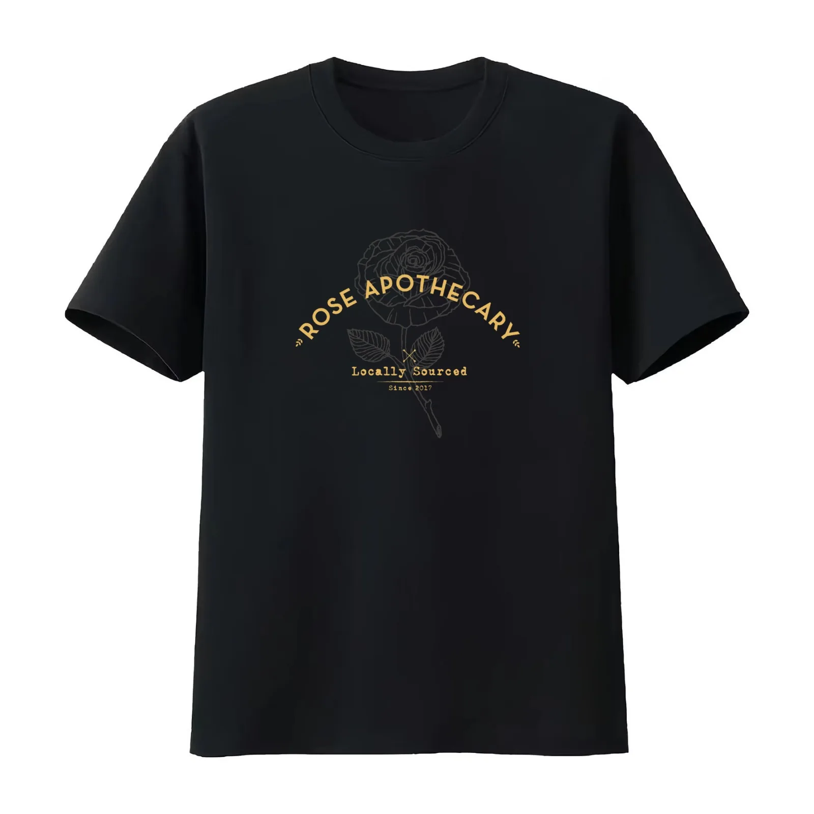 Dark Rose Apothecary T-Shirt Summer Casual Cotton Tee Oversized Streetwear Tops Vintage Graphic Print Loose Fit Short Sleeve