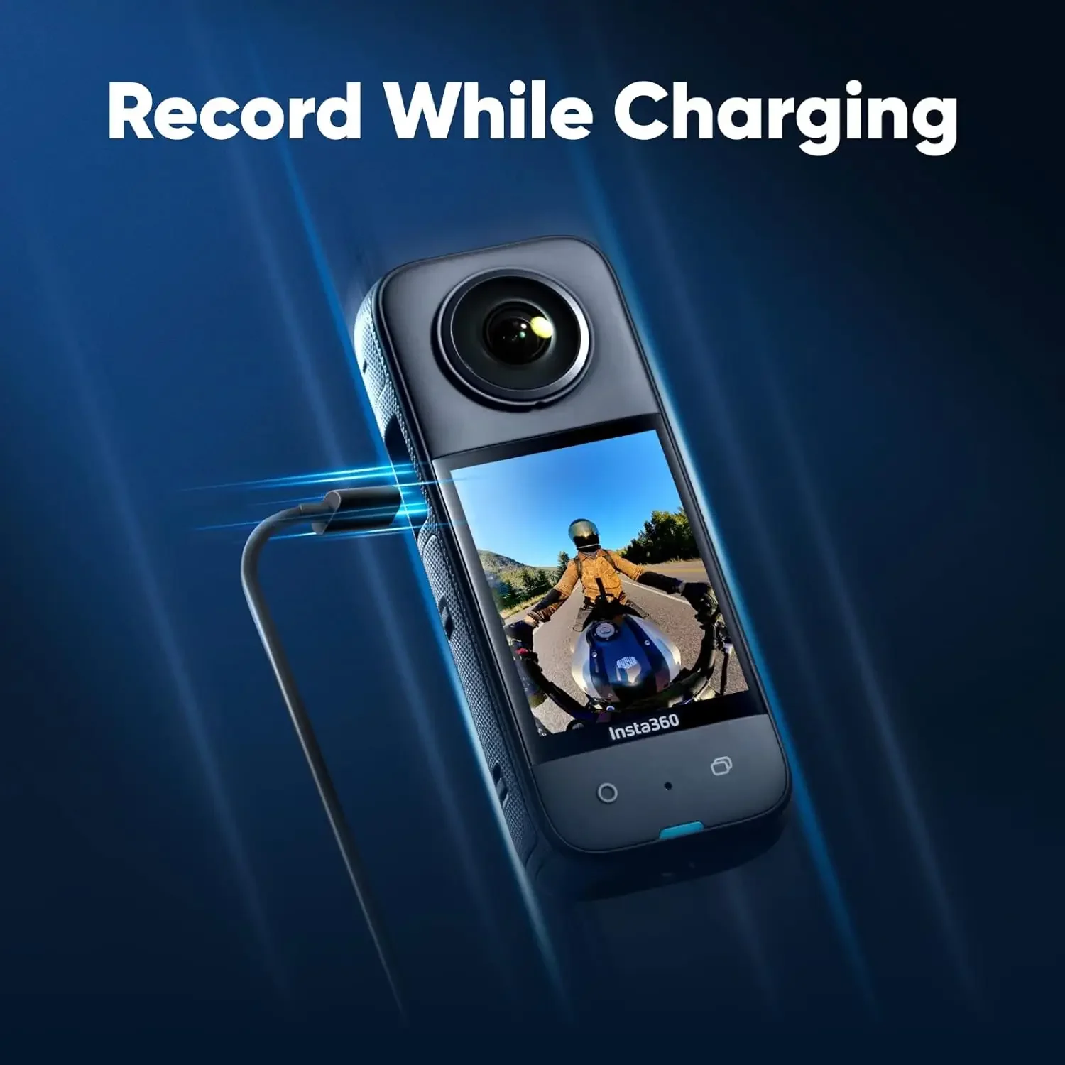 تسليم عتبة الباب لكاميرا الحركة Insta 360 X3 5.7K فيديو 10 متر مثبت تدفق مقاوم للماء كاميرا Insta 360 One X3 #5