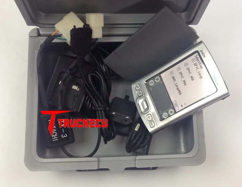 Heavy Duty Construction Machinery Excavator Diagnostic Scanner Tool for Hitachi Dr ZX PDA Connection EX&ZX Cable