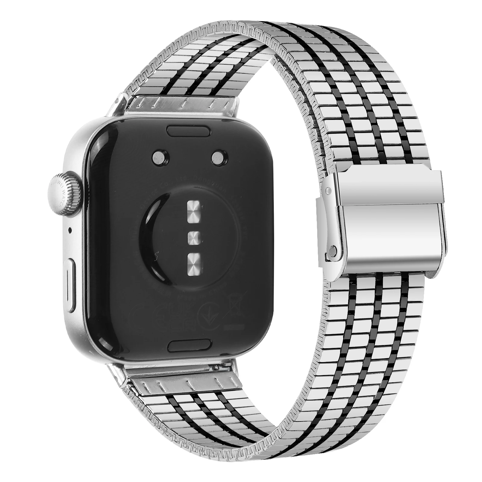 For Huawei Watch Fit 3 Strap Stainless Steel Smart Watch Luxury Seven-beads Metal Bracelet Correa for Huawei Fit 3 Accessories image 3
