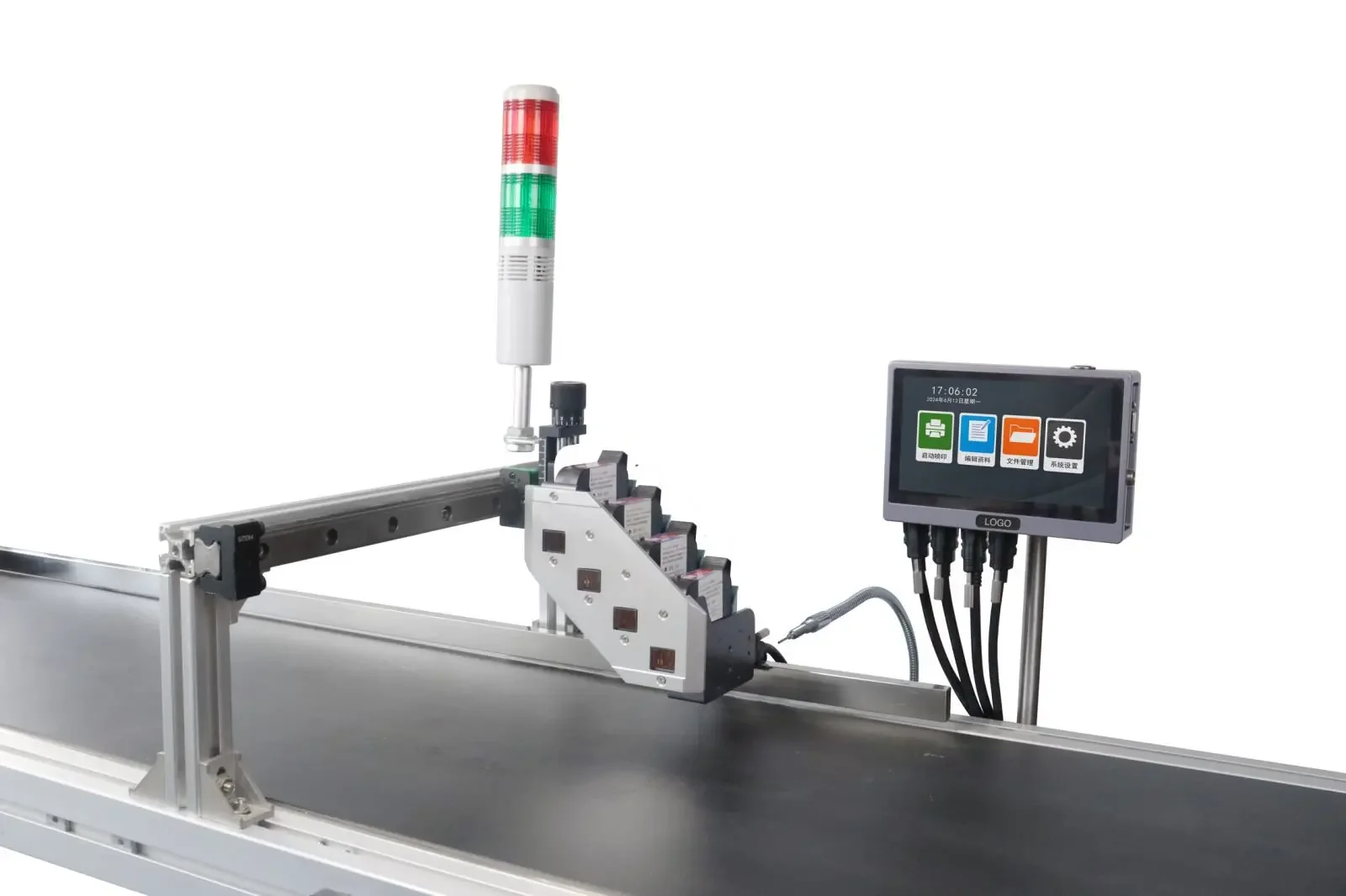 

Термоструйный онлайн-принтер TIJ 2026 с высоким разрешением и одной печатающей головкой для кодирования даты истечения срока годности и штрихкода - струйный принтер