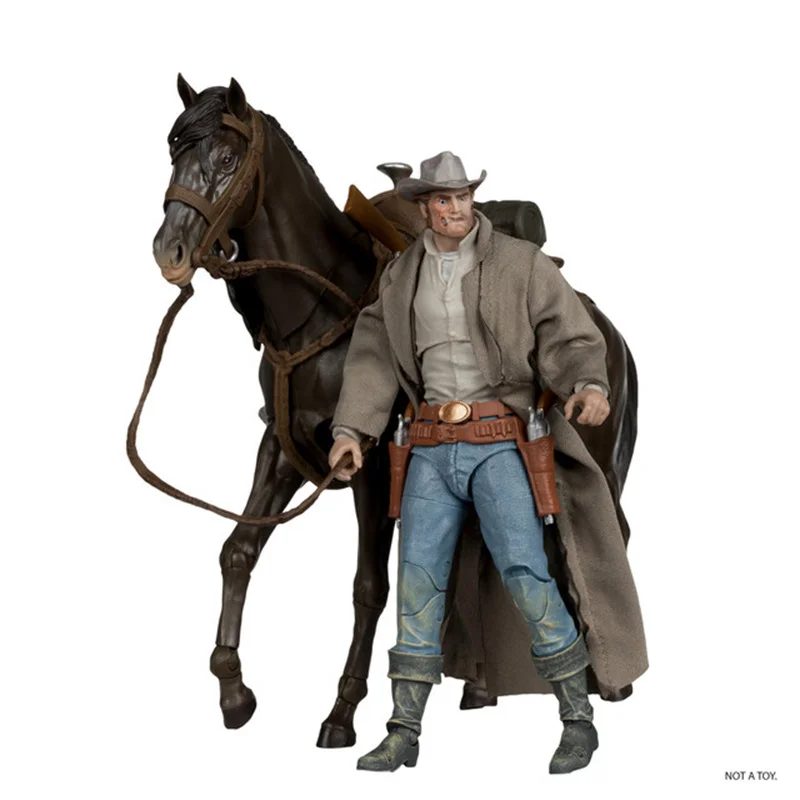 100% Original Mcfarlane Toys DC Multiverse Jonah Hex & The General (All-Star Western) 18cm Figure Model Action Decoration