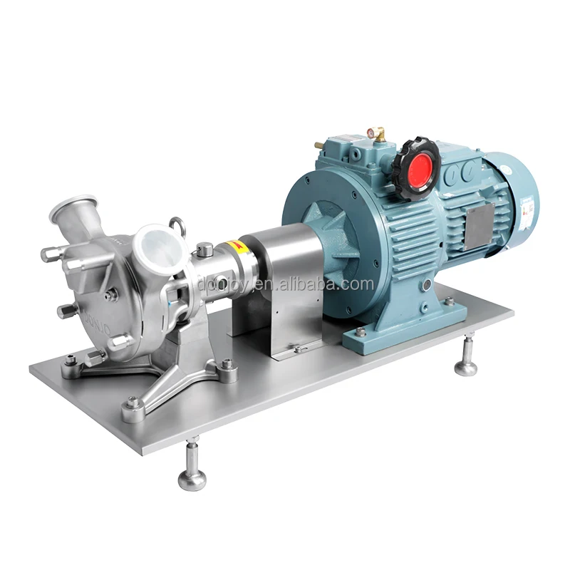 food grade high viscosity liquids transfer sanitary stainless 316L sinusoidal pump/sine pump PZX