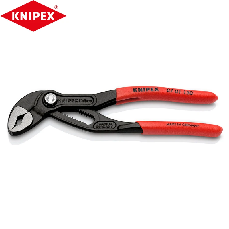 KNIPEX 00 20 72 V02 Mini Pliers Set KNIPEX Cobra High-Tech Water Pump Pliers 87 01 150 High Leverage Diagonal Cutter 74 01 160