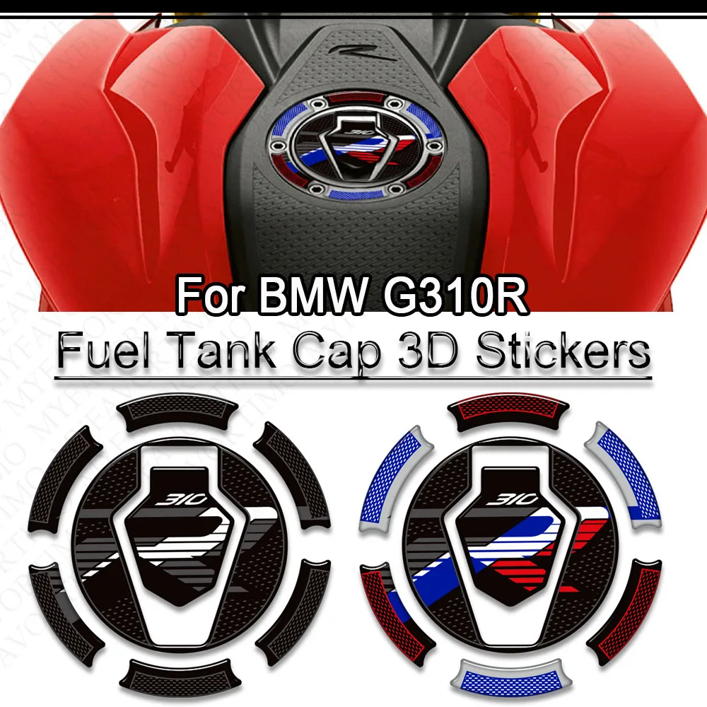 

2021 2022 2023 2024 2025 For BMW G310R G 310 R G310 Tank Pad Side Grips Gas Fuel Oil Kit Knee 3D Stickers Decals Protector