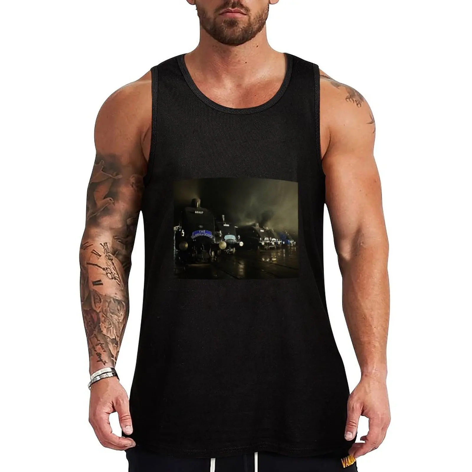 

The Great Gathering #3 Tank Top gym t-shirts sleeveless jackets training weight vest Men's summer t-shirt
