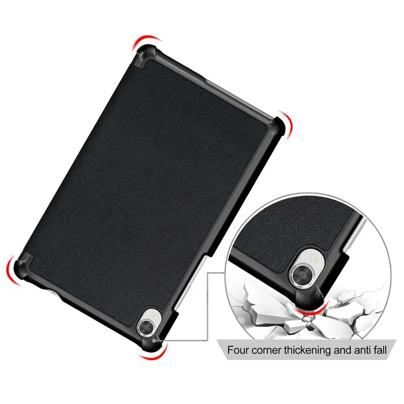 HUWEI Case For Lenovo Tab M8 3rd Gen FHD HD TB 8505F TB-8505X 8506F 8705F Cover PU Leather Stand Case for Lenovo Tab M8 Tablet