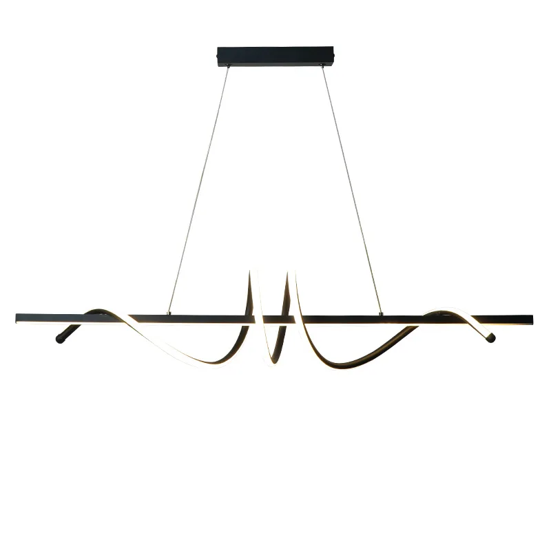 

Light luxury restaurant chandelier Modern minimalist full spectrum eye protection Personalized intelligent bedroom light