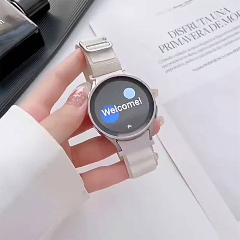 Ремешок 20 мм для Samsung Galaxy Watch 6/4/classic/5Pro 45 мм 40 мм 44 мм