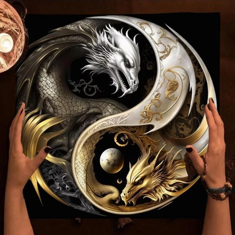 

Квадратная форма, маятниковый коврик для гадания, алтарная скатерть, настольная игра, коврик для карточек, скатерть для столовой, метафизический коврик для настольной игры