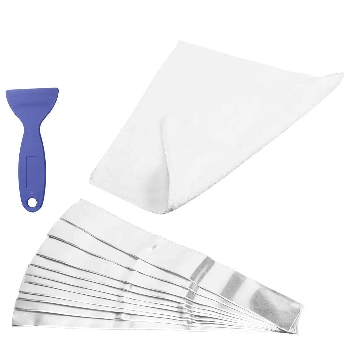 (A43I] Accessories Antiperspirant Iontophoresis Machine 10PCSAluminum Sheet+2pcs Towel image 2