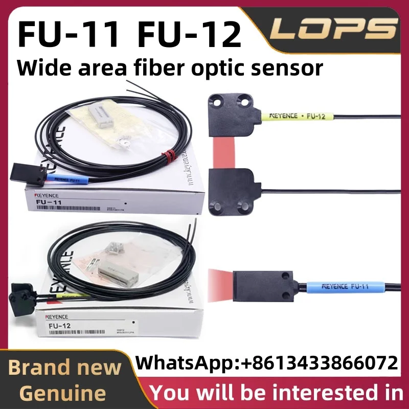 FU-11 FU-12 New Original KEYENCE Wide area fiber optic sensor, large quantity in stock, welcome to consult