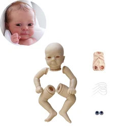 Reborn Kit Felicia 19 Inch Reborn Baby Vinyl Doll Kit Unpainted Unfinished Doll Parts DIY Blank Reborn Kit
