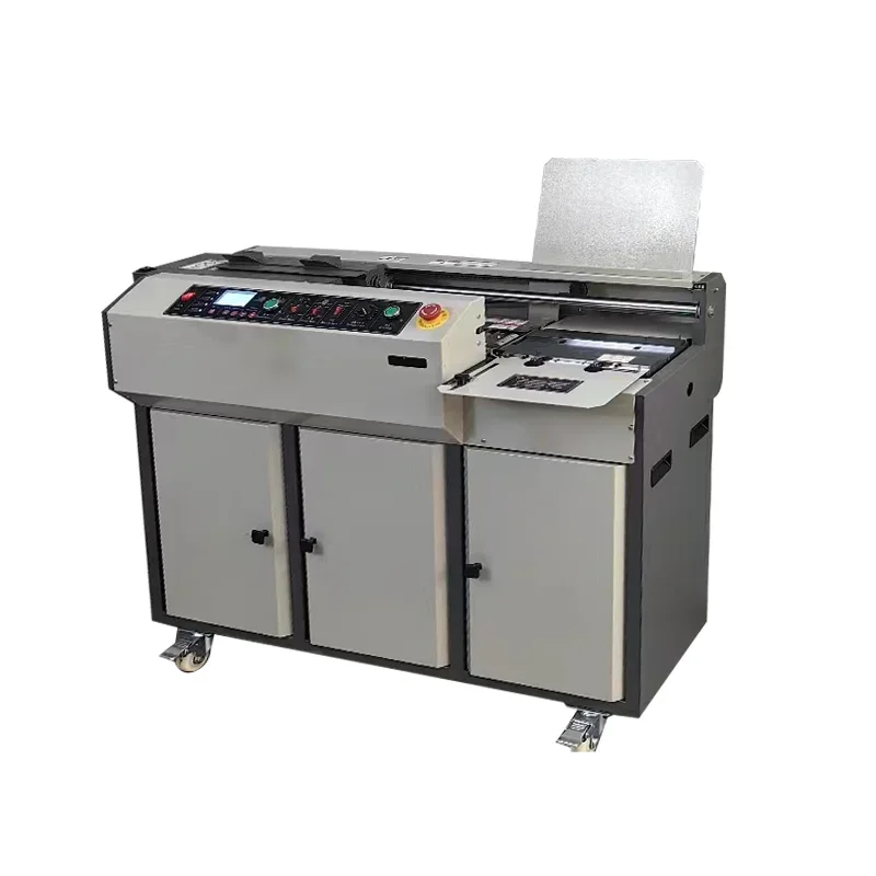 

2024 new custom binder melt glue book binding machine hot glue automatic A3 A4 book binding machine