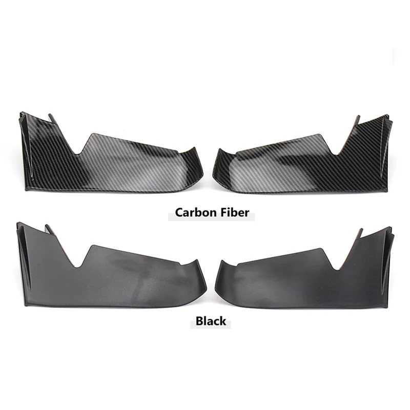 

ABOK-Motorcycles Replacement Fairing Winglet Aerodynamic Wing Kit Spoilers For Aprilia RS660 RS 660 Rs660(Black)