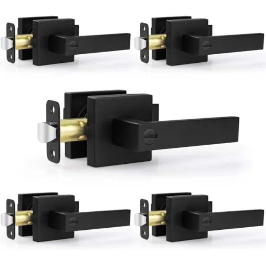 5 Pack Matte Black …