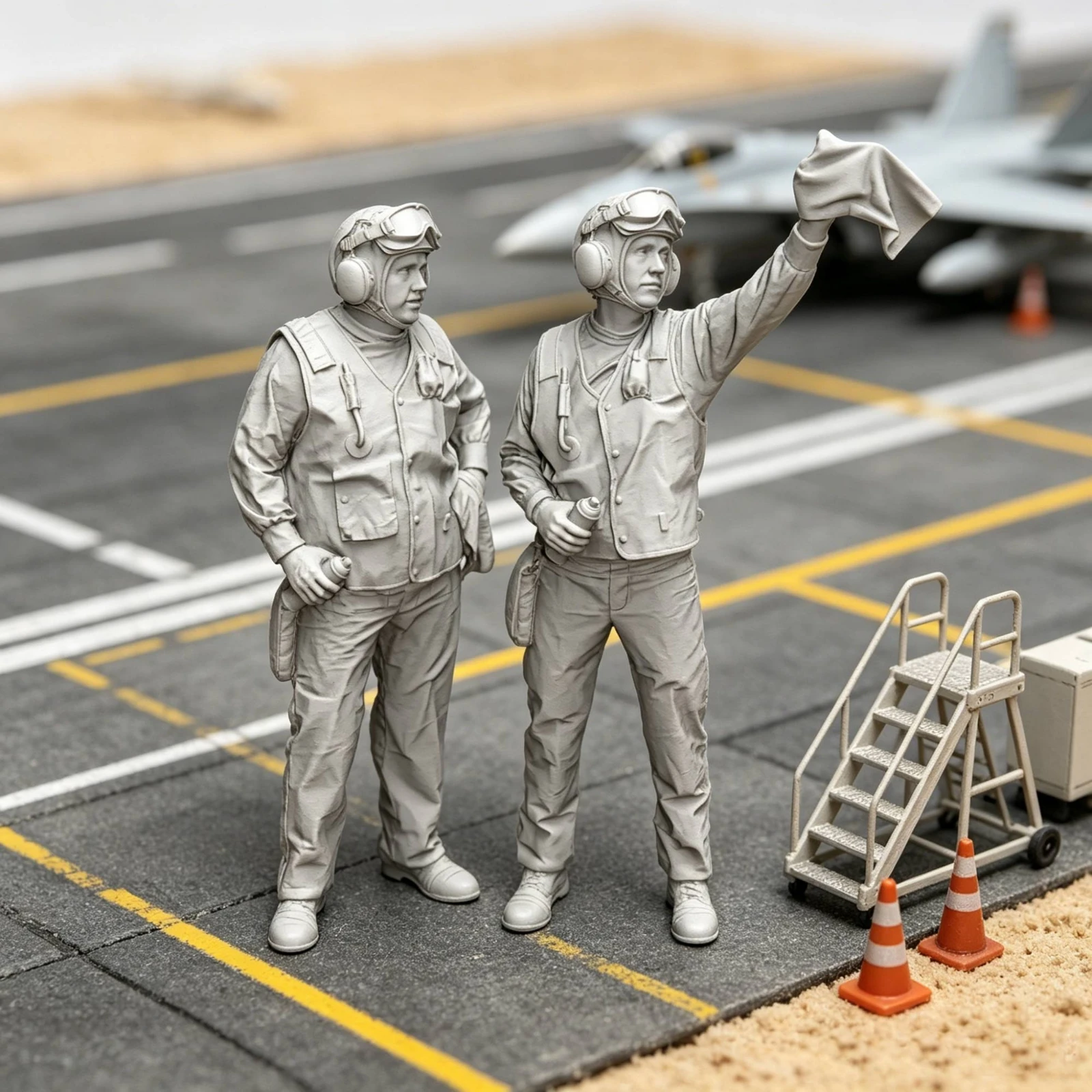 Фигурки моряков в масштабе 1:4 – обзор и цена Model Kit Diorama