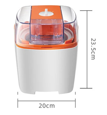 Tafelblad Soft Serve draagbare ijsmachine IJsmachine 220v Kleine mini harde ijsmachine thuis