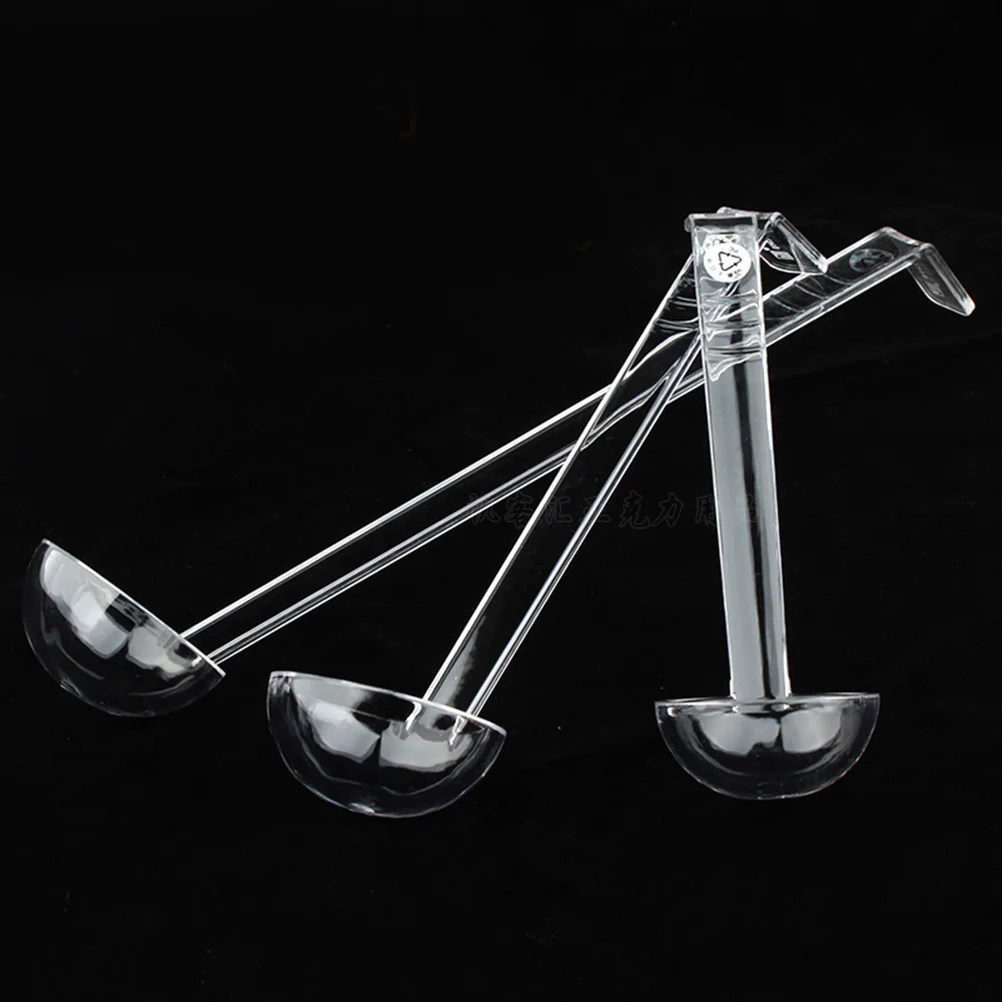 3 Pcs Ladle Mestoli Large Kitchen Ladles Spoon Mini Spoons Silverware Scoops Tools Long Handle