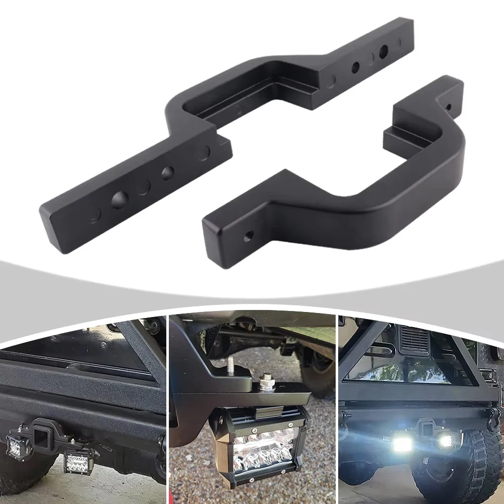 

2.5 Inch Towing Hitch Mount Brackets for Truck Trailer SUV Pickup Off-road 2 Inch Tow Hitch Brake Light Mounting Bracket