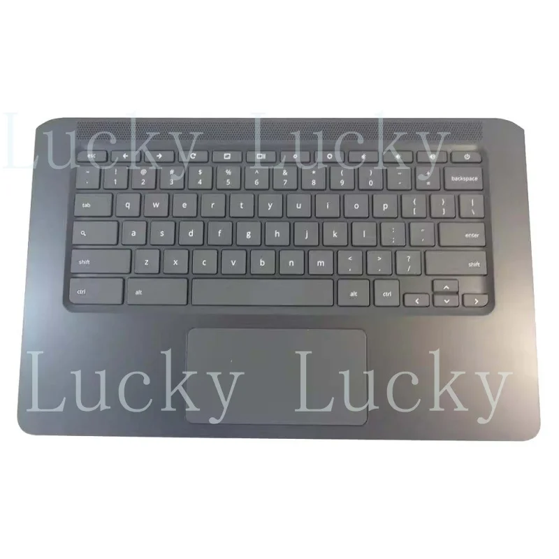 

f US Keyboard&PalmRest For HP Chromebook 14 G5 L14355-001 with touchpad no backlit