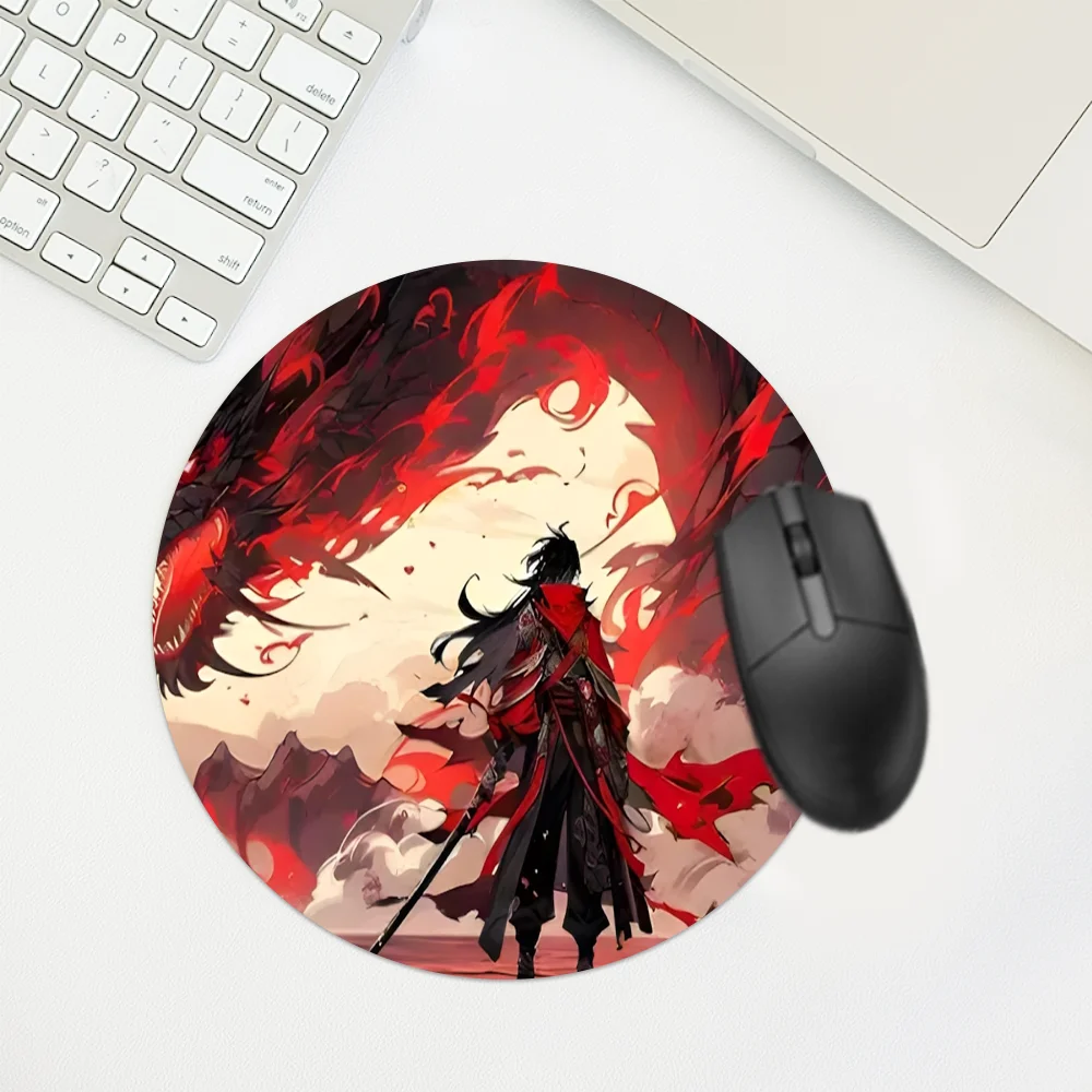 Anime Mouse Pad Cute XXL Gaming Mousepad Rubber Base with Stitched Edge Non-Slip Desk Pad Computer Large Desk Accessories