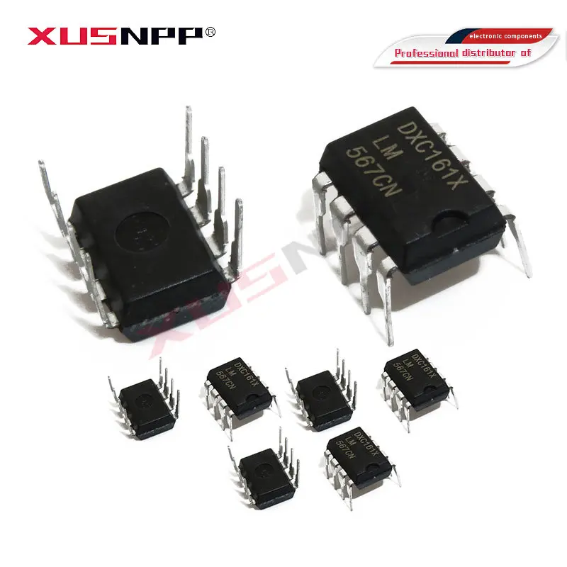 10PCS LM567CN DIP8 LM567C DIP LM567 567CN DIP-8 LM567CM LM567CMX SOP-8