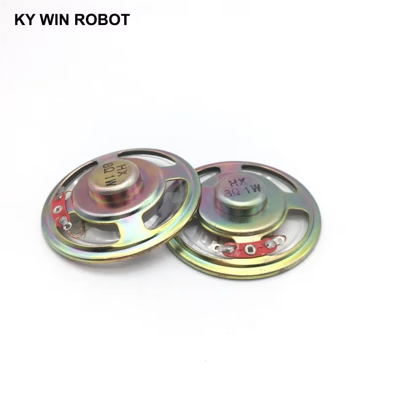 2pcs/lot New Ultra-thin speaker waterproof 8 ohms 1 watt 1W 8R speaker Diameter 57MM 5.7CM thickness 13MM