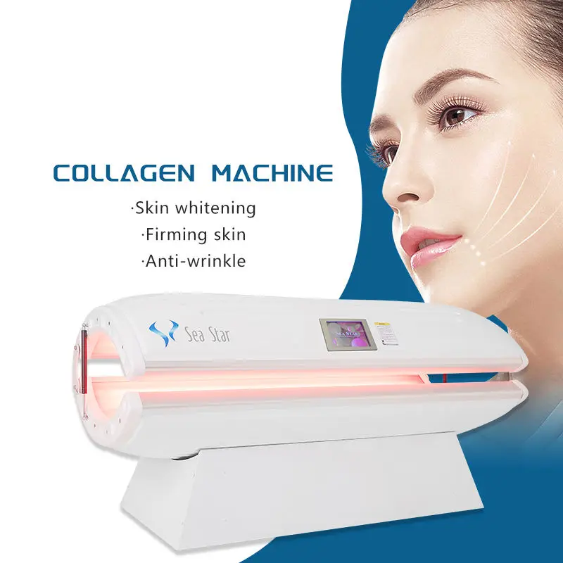 

Beauty Salon Full Body Red Light epilator Therapy Capsule Skin Tightening Infrared LED Red Light Therapy Bed