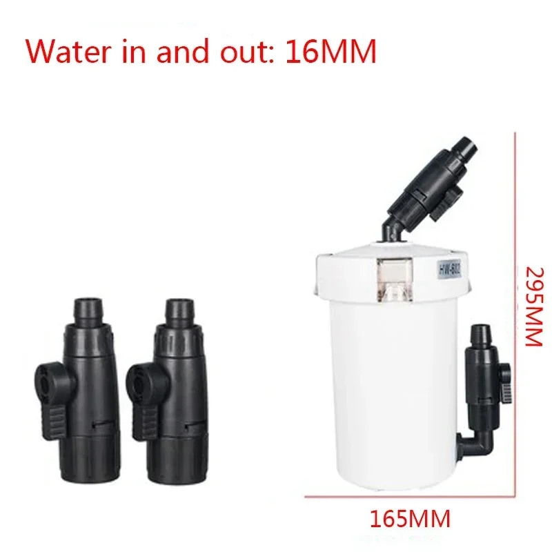 SUNSUN HW-602B HW-603B Super Quiet 6W 400L/H Aquarium Fish Tank External Filter Canister Outer filtration system EW602B EW603B