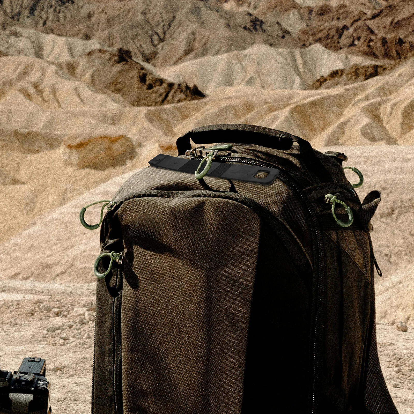 2 قطعة حزام الظهر قابل للتعديل عدم الانزلاق حزام ثابت للمشي تسلق التخييم في الهواء الطلق حقيبة حمل أدوات حقيبة ترحال الأشرطة