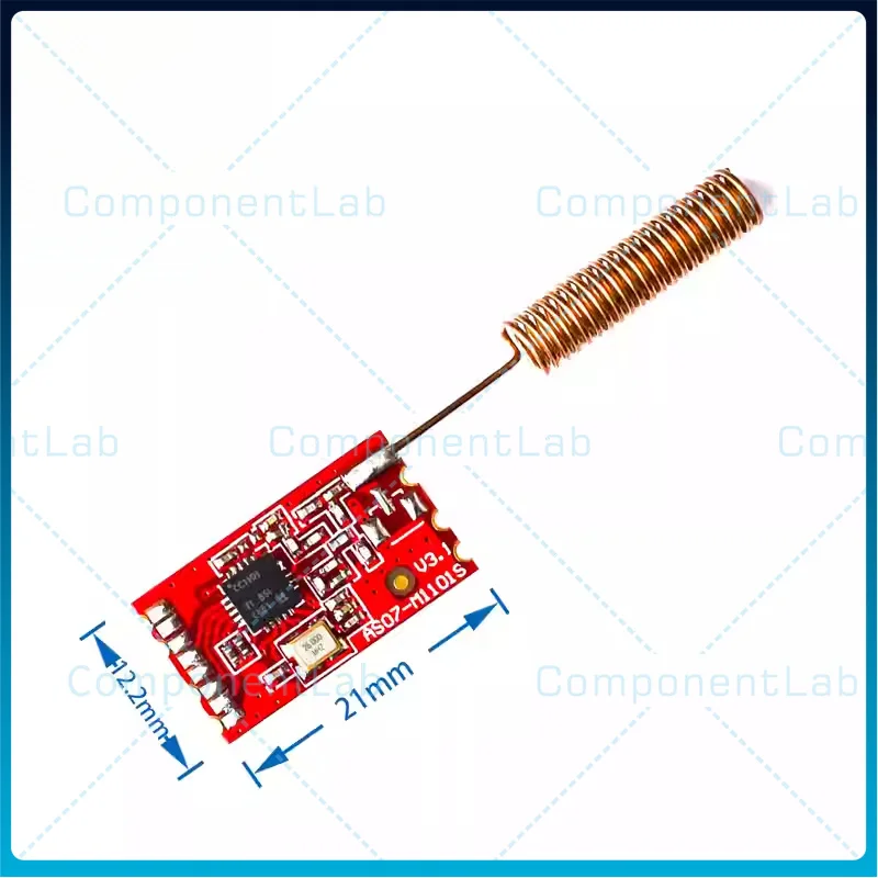 Wireless Module 433M/CC1101/Data Transmission SI4432 Industrial-Grade RF Serial Port Communication Transparent Transmission
