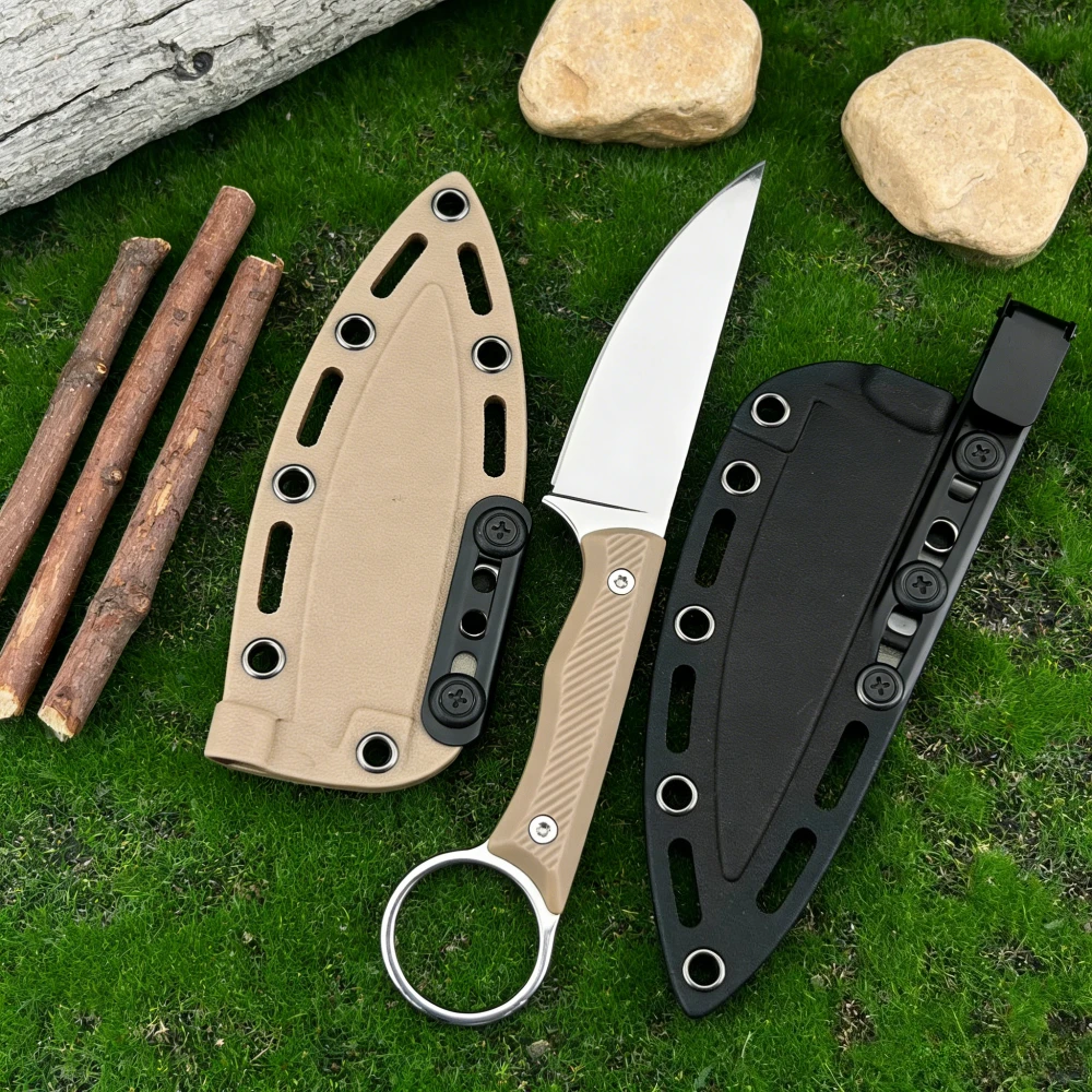 

Высококачественная ручка из нейлонового волокна EDC, лезвие 8Cr13Mov, нож с фиксированным лезвием, легкие тактические спасательные аварийные многофункциональные инструменты